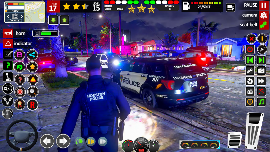 Cop Car Chase Games 2024 - عکس بازی موبایلی اندروید