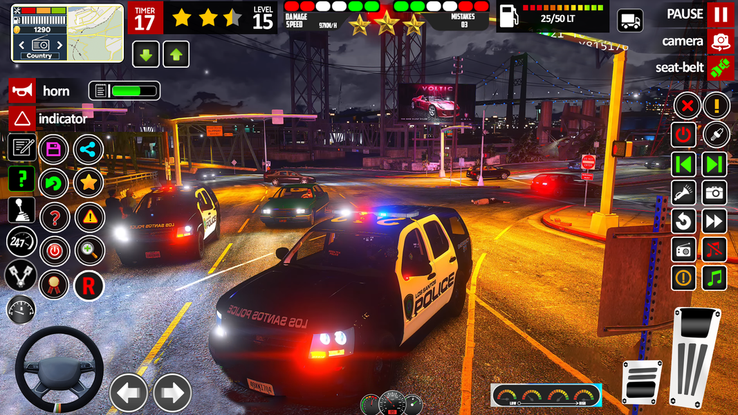 Cop Car Chase Games ۲۰۲۴ - عکس بازی موبایلی اندروید