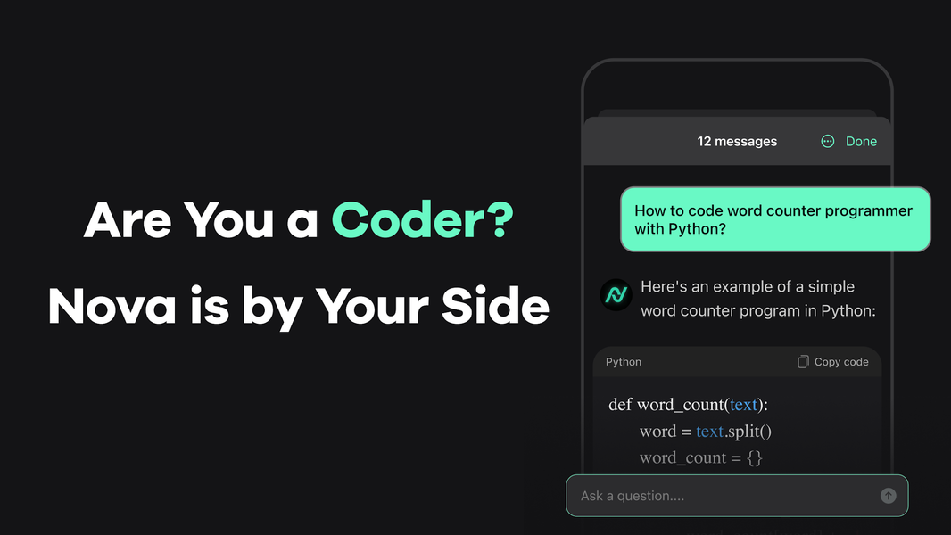 AI Chatbot - Nova - Image screenshot of android app