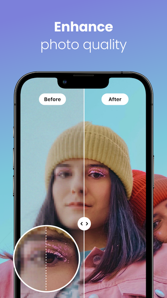 PhotoApp - AI Photo Enhancer - عکس برنامه موبایلی اندروید