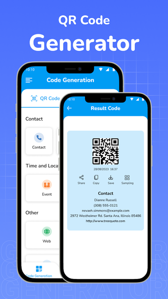 QR Code Reader: QR Generator - عکس برنامه موبایلی اندروید