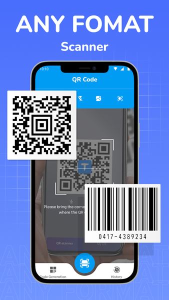 QR Code Reader: QR Generator - عکس برنامه موبایلی اندروید
