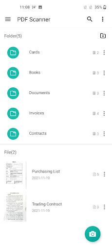 PDF Scanner, Reader & Editor - Image screenshot of android app