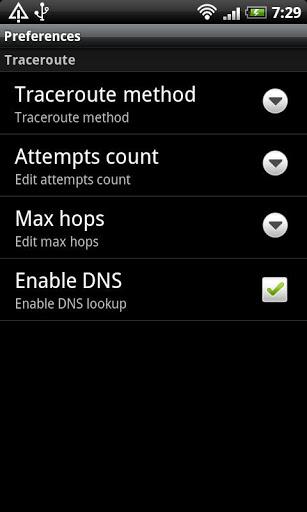 Traceroute - Image screenshot of android app