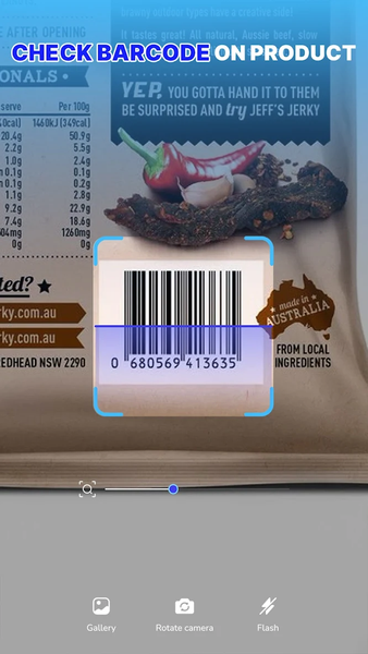 QRShot: Read QR, Scan Barcode - Image screenshot of android app