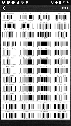 Barcode Maker - عکس برنامه موبایلی اندروید