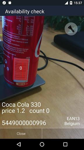 Store-Keeper : barcode scanner - Image screenshot of android app