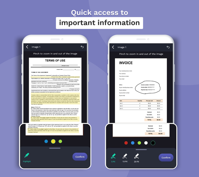 ScanHub Launcher - PDF Scanner - Image screenshot of android app