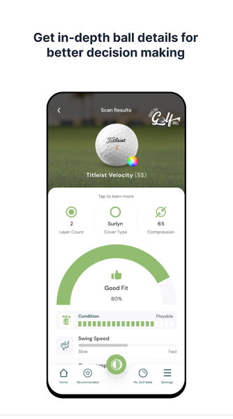 ScanMyGolfBall - عکس برنامه موبایلی اندروید