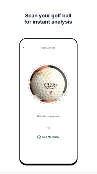 ScanMyGolfBall - عکس برنامه موبایلی اندروید
