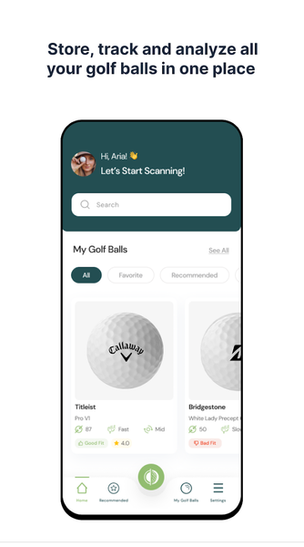 ScanMyGolfBall - Image screenshot of android app