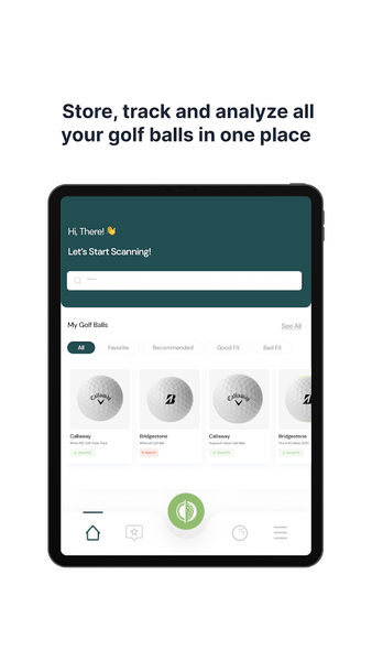 ScanMyGolfBall - عکس برنامه موبایلی اندروید