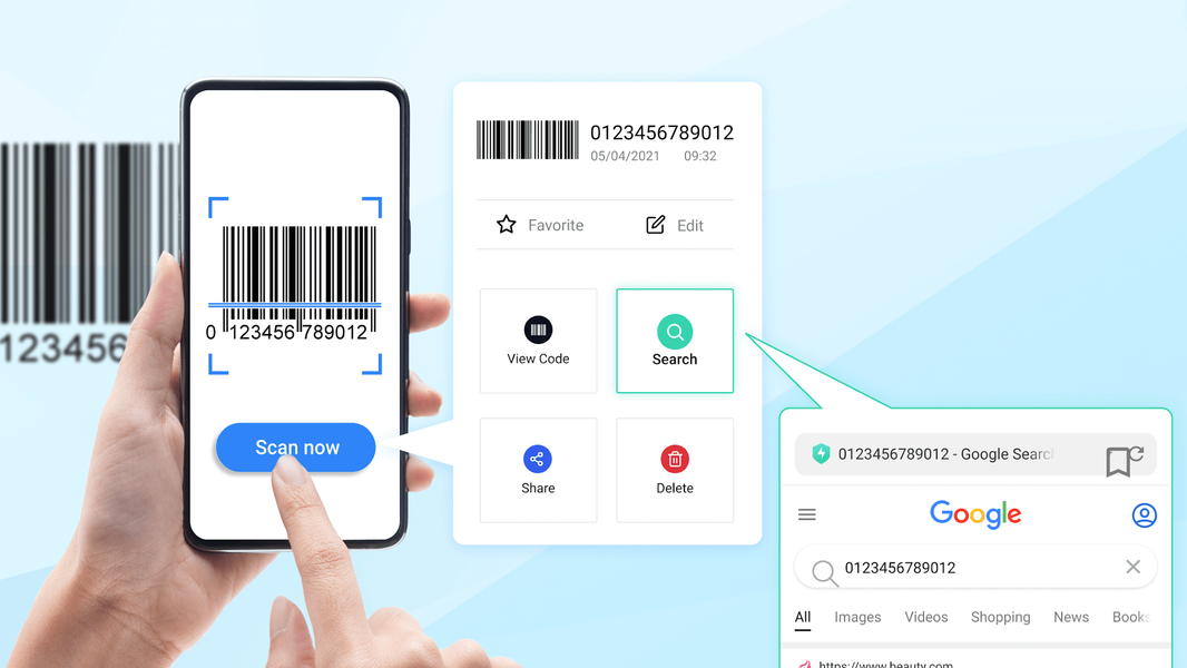 QR Code Reader: QR Scanner - عکس برنامه موبایلی اندروید