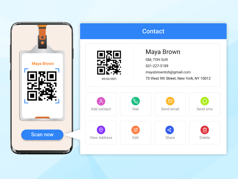 QR Code Reader: QR Scanner - عکس برنامه موبایلی اندروید