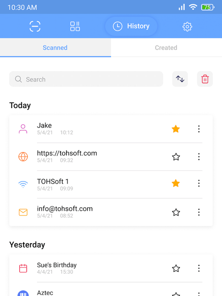 QR Code Reader: QR Scanner - عکس برنامه موبایلی اندروید