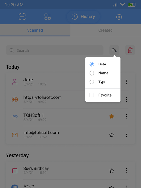 QR Code Reader: QR Scanner - عکس برنامه موبایلی اندروید