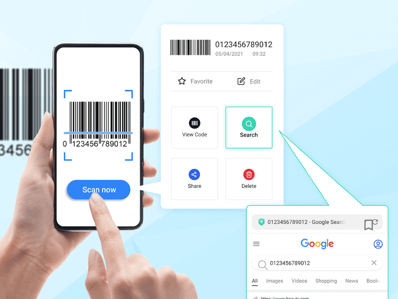 QR Code Reader: QR Scanner - عکس برنامه موبایلی اندروید