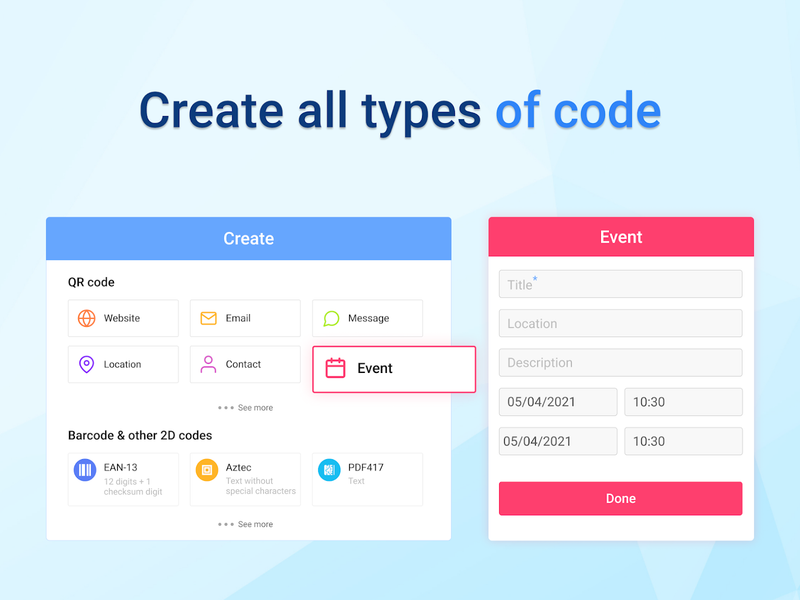 QR Code Reader: QR Scanner - عکس برنامه موبایلی اندروید