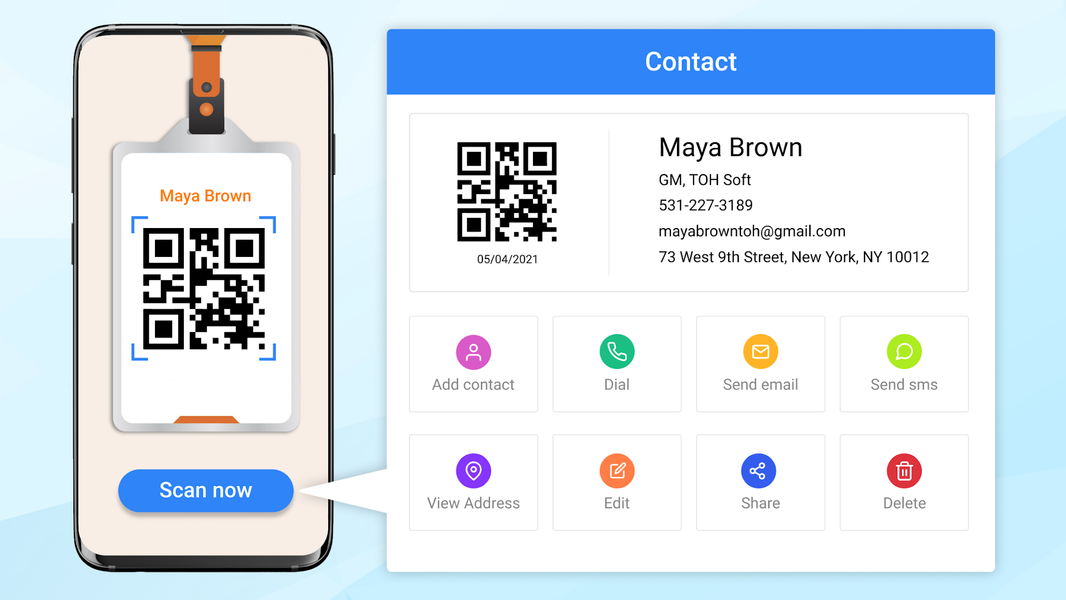 QR Code Reader: QR Scanner - عکس برنامه موبایلی اندروید