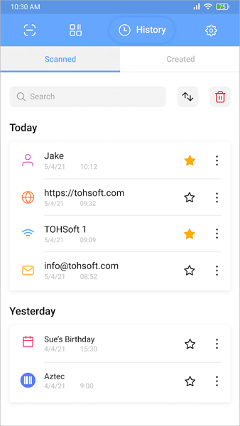 QR Code Reader: QR Scanner - عکس برنامه موبایلی اندروید