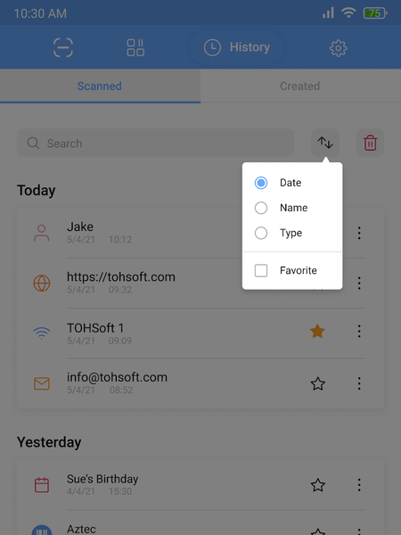 QR Code Reader: QR Scanner - عکس برنامه موبایلی اندروید