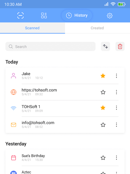 QR Code Reader: QR Scanner - عکس برنامه موبایلی اندروید