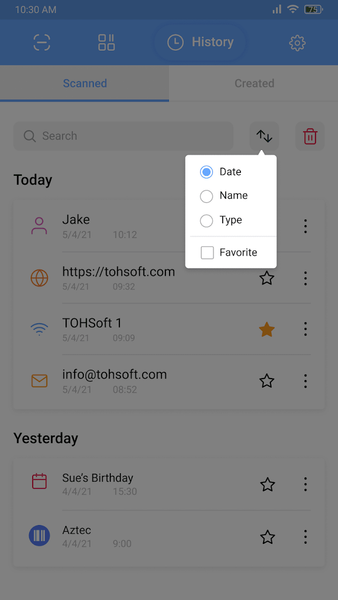QR Code Reader: QR Scanner - عکس برنامه موبایلی اندروید