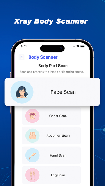 Xray Body Scanner - عکس برنامه موبایلی اندروید