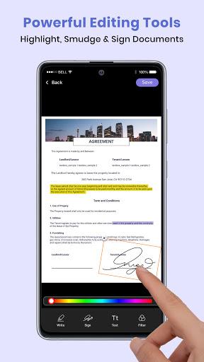 PDF Smart Scanner - Image screenshot of android app