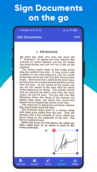 PDF Scanner - Document Scanner - عکس برنامه موبایلی اندروید