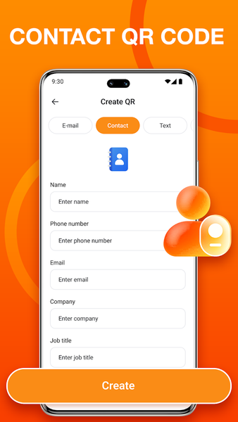 QR Code Scanner- QR Generator - عکس برنامه موبایلی اندروید