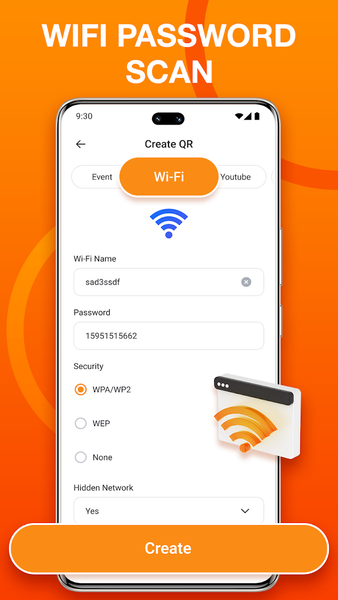QR Code Scanner- QR Generator - عکس برنامه موبایلی اندروید