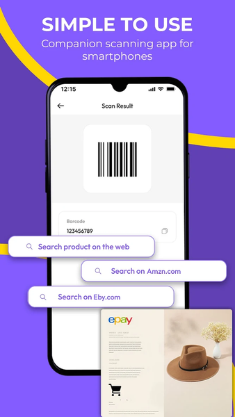 Scanner App: QR Barcode Reader - عکس برنامه موبایلی اندروید