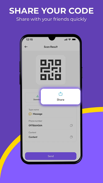 Scanner App: QR Barcode Reader - عکس برنامه موبایلی اندروید