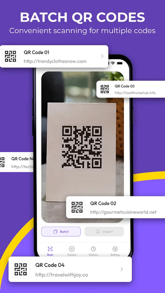 Scanner App: QR Barcode Reader - عکس برنامه موبایلی اندروید