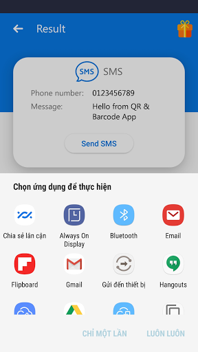 Free QR & Barcode Scanner PRO - Image screenshot of android app