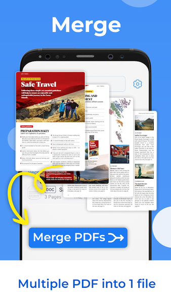 PDF Reader Document Scanner - عکس برنامه موبایلی اندروید