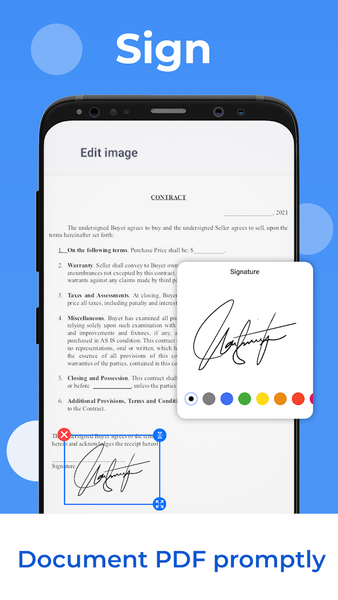 PDF Reader Document Scanner - عکس برنامه موبایلی اندروید