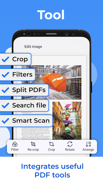 PDF Reader Document Scanner - عکس برنامه موبایلی اندروید