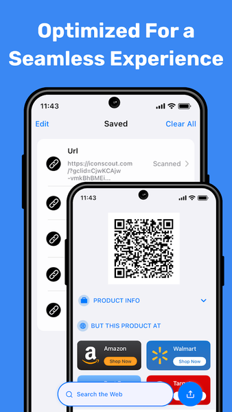 Scan QR code. - Image screenshot of android app