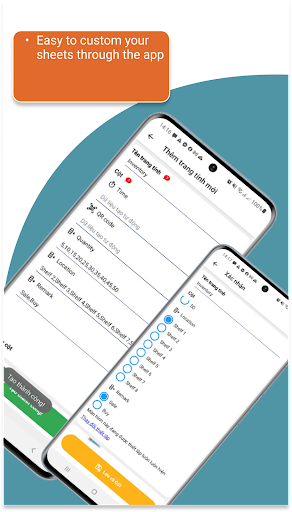 Scan to Sheets - عکس برنامه موبایلی اندروید