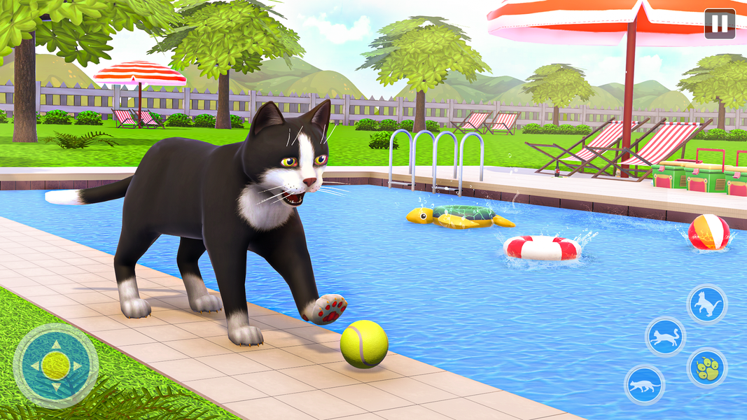 Angry Gran Vs Cat: Prank Game - Gameplay image of android game