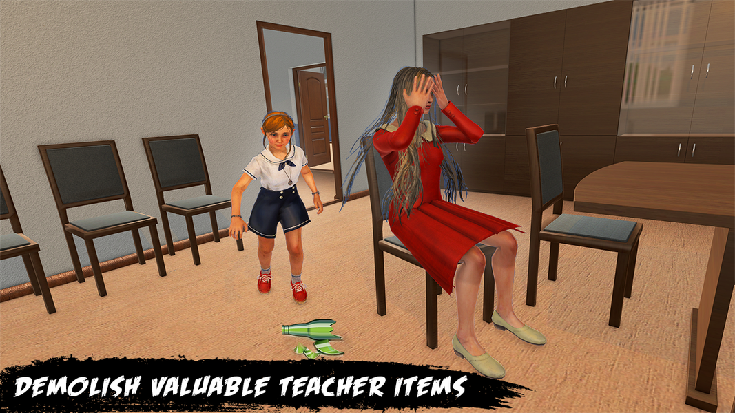 Scary Granny Math Teacher - Sc - Gameplay image of android game