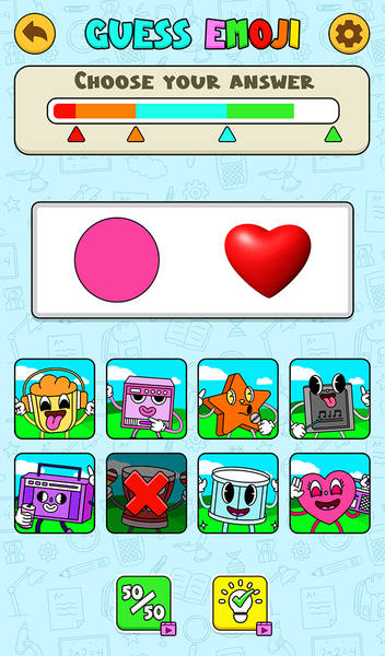 Music Beats: Cute or Scary - Gameplay image of android game