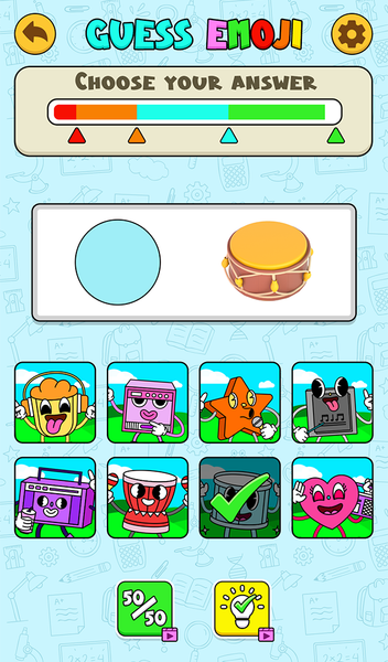 Music Beats: Cute or Scary - Gameplay image of android game