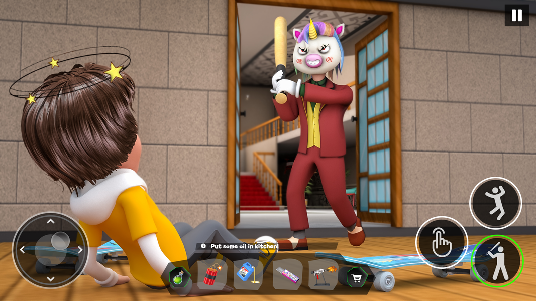 Scary Unicorn 3D - عکس بازی موبایلی اندروید