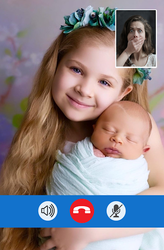 Kids Diana Fake Video Call 2021 - Image screenshot of android app