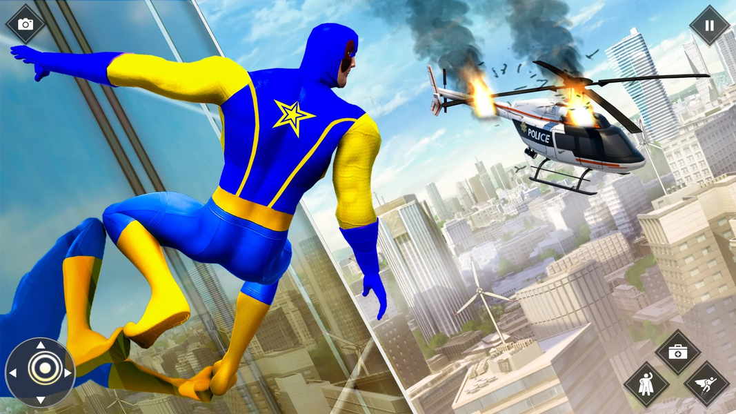 Speed Hero: Flying Rope Hero - عکس بازی موبایلی اندروید