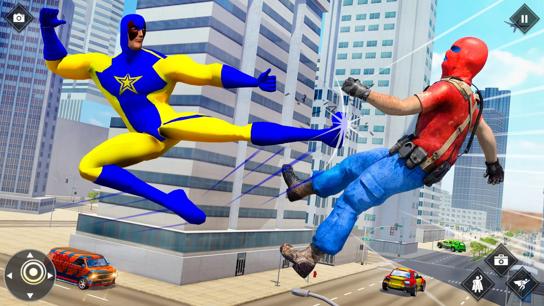 Speed Hero: Flying Rope Hero - عکس بازی موبایلی اندروید