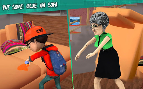Crazy Scary Teacher Game 3D, Apps